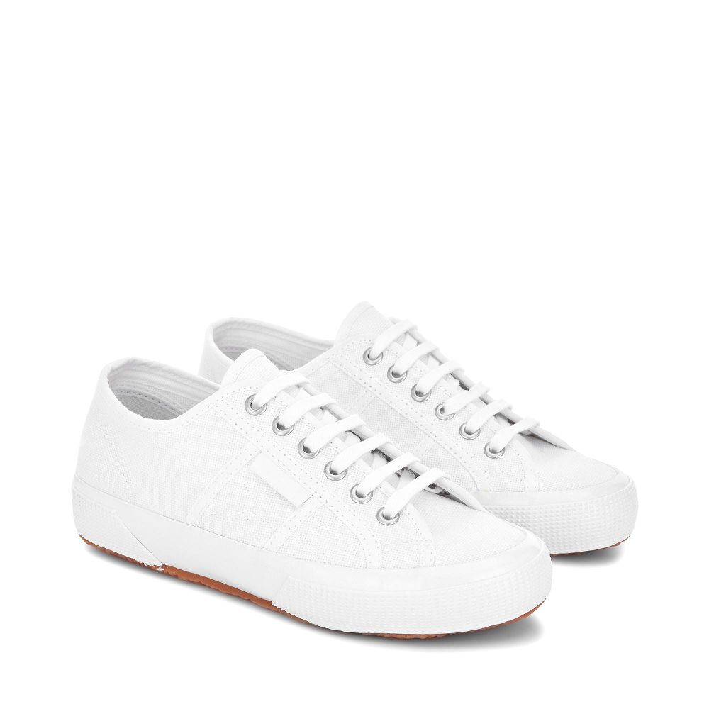 Superga 2750 White Low Top Sneakers - Women's Sneakers USA | US5942686